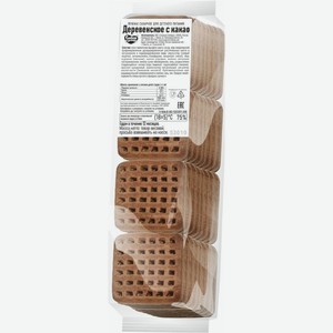 Печенье Сладкая слобода Деревенское с какао сахарное, 100 г