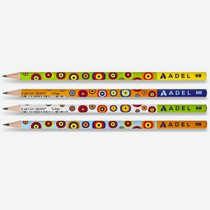 Карандаш чернографитный Adel Золотой глаз в ассортименте 2061130206