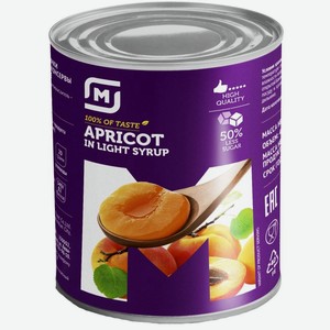 Абрикосы Магнит консервированные половинки в сиропе 425г