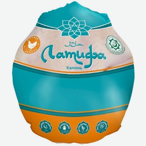 Тушка цыплёнка Латифа потрошёная охлаждённая халяль, кг