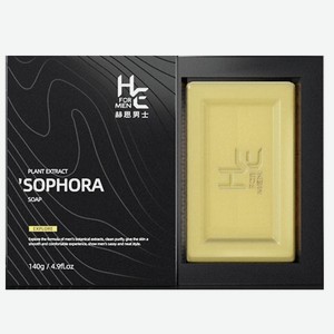 HE FOR MEN Мыло мужское SOPHORA plant extract древесный аромат, 140