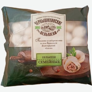 Пельмени Семейные Чернышихинские Колбасы 400г