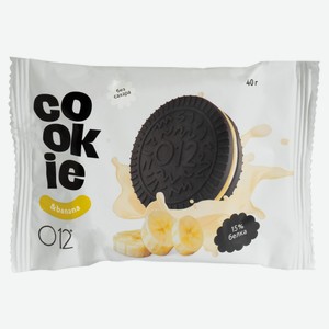 Печенье-сэндвич протеиновое О12 банановое, 40 г