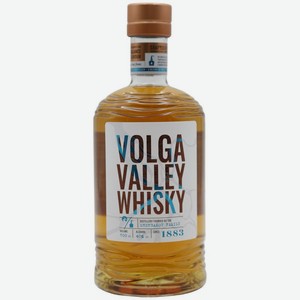Виски Волга Вэлли Виски российский купажированный ординарный 40% 0.7л, 700 мл