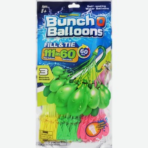 Набор игровой BIGGA Водяные бомбочки с адаптером, Арт. HWV61, 111шт