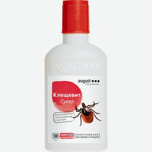 Средство от иксодовых клещей AVGUST Клещевит Супер, Арт. 42000628, 100мл