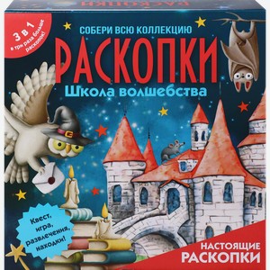 Набор игровой БУМБАРАМ 3в1 Школа волшебства, Арт. dig-87