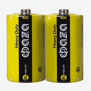 Батарейки R20 Фaza Heavy Duty 2шт в пленке