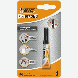 Моментальный клей BIC Fix Strong 3мл