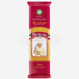 Макаронные изделия Maltagliati Capellini 002 Спагетти тонкие, 450 г