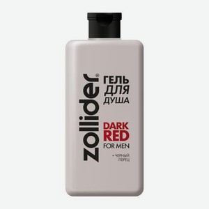 Гель для душа Dark Red For Men Zollider 370мл