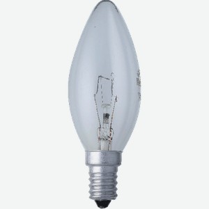 Лампа накаливания Navigator свеча 60Вт Е14 прозрачная