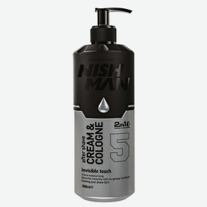 NISHMAN Крем одеколон после бритья 05 Invisible Touch, 200 мл