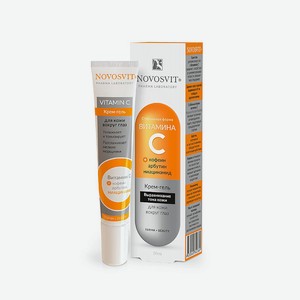 NOVOSVIT Крем-гель для кожи вокруг глаз с витамином С, 20 мл