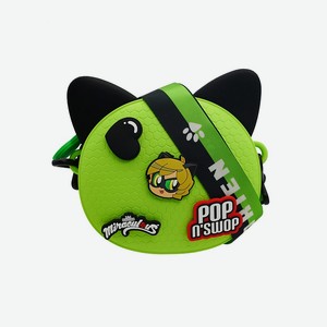 MIRACULOUS Силиконовый клатч Леди Баг и Супер-Кот, M01003, Зеленый