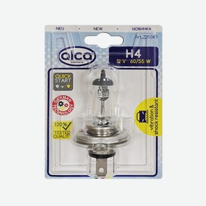 Автолампа галогенная 60112-01В 60/55 W 12V (H4) alca (OSRAM