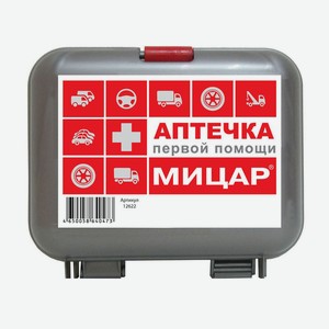 Аптечка первой помощи дорожная N1  Мицар  (футляр 5М)