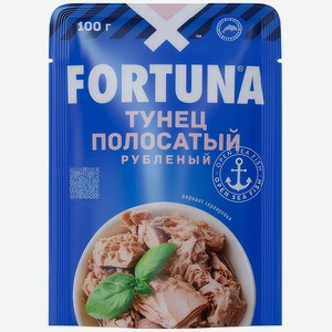 Тунец полосатый Fortuna рубленый 100г