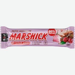 Батончик SOJ Marshmallow протеин. аром. вишни в мол.шоколаде б/сах НФ-003425, Россия, 30 г