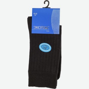 Носки мужские Экотекс демисезонные черные размер 27