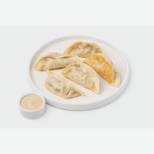 Гедза с креветкой и  крабовыми  палочками с овощами 165 г