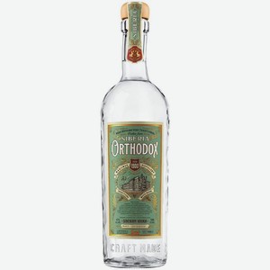 Водка Orthodox 40% 0.5л, 500 мл