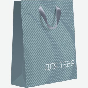 Пакет Пакетико Океан 14.6*11.4*6.4см матовая ламинация S