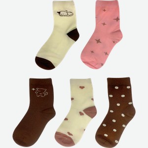 Носки детские INWIN Каваи р. 14–22, Арт. BTS25BO-2, 5пар