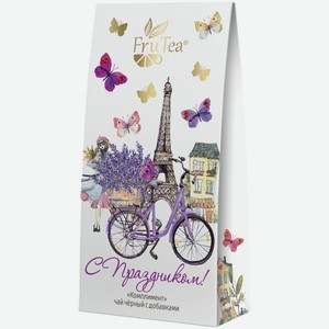 Чай FruTea Комплимент с добавками среднелистовой чёрный, 50г