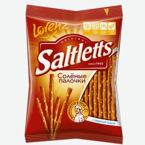 Палочки соленые СОЛТЛЕТС, классические, 75г