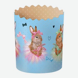 Формы для куличей цветные 6*7см 4шт