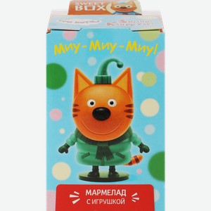 Мармелад жевательный SBOX Три кота зимние каникулы, в наборе с подарком, 10г