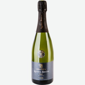 Вино игристое LACRIMA BACCUS Кава Гуарда выдержанное белое брют, 0.75л
