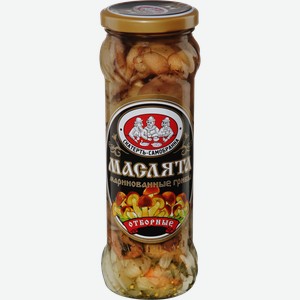 Маслята маринованные СКАТЕРТЬ-САМОБРАНКА, 370мл