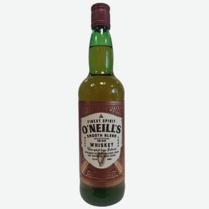 Виски О neill s Single Malt ирландский купажированный 40%, 700мл