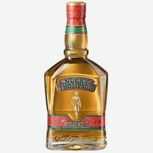 Настойка Nucky Thompson Apple Pie на основе виски полусладкая 35%, 700мл