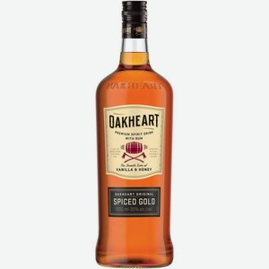 Коктейль Oakheart Original Spiced Gold 35% с ромом, 1л