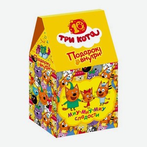 Хрустящие шарики Три кота с подарком Toy&Joy 15г
