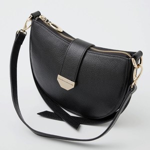 FRANCHESCO MARISCOTTI Сумка женская кожаная с двумя ремешками, Черный