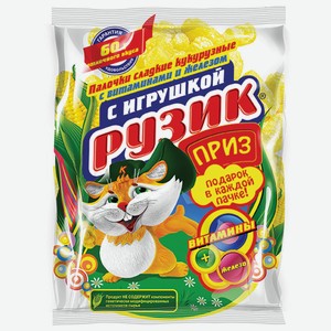 Кукурузные Палочки Рузик С Игрушкой 60 Г
