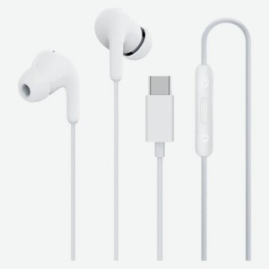 Наушники проводные Xiaomi Type-C Earphones белые