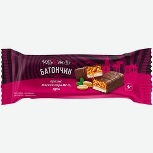 Конфеты Milla Vanilla Нуга с карамелью и орехом глазированные 50г, 50 г