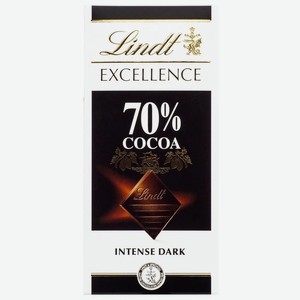 Шоколад горький Lindt Превосходство (Excellence) 70% какао 100 г