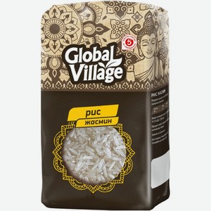 Рис Global Village шлифованный 450г, 450 г