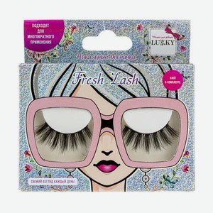 Накладные ресницы LUKKY Fresh Lash с клеем