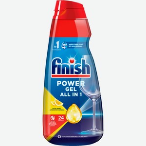 Жидкое средство для посудомойки Finish All-in-1 Max Лимон