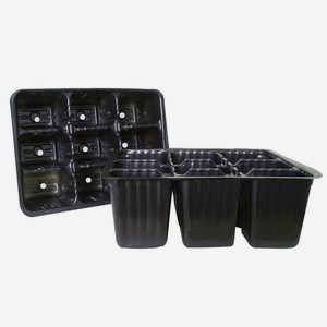 Кассета рассадная 9 ячеек 3шт
