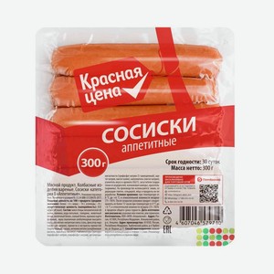 Сосиски Красная Цена Аппетитные вареные