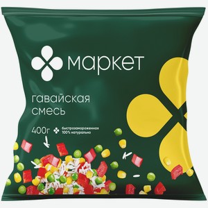 Смесь овощная гавайская быстрозамороженная Маркет Перекрёсток, 400г