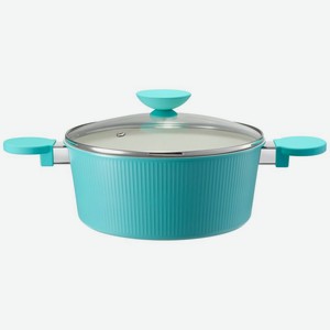 Кастрюля с крышкой 3.8л, 24см